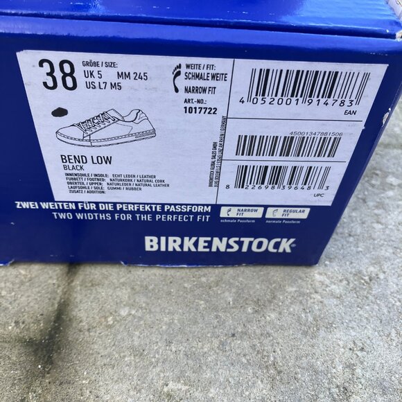 Birkenstock black sneaker, essentially new, size 38, super comfortable - Picture 8 of 8